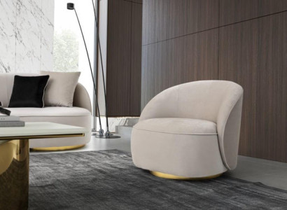 Sillón moderno de diseño de una plaza, sofá de sala de estar 1 lugar.